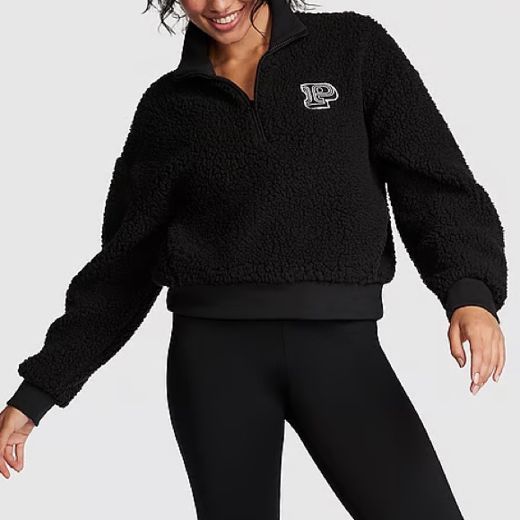 PINK Fleece Pullover - Picture 1 of 9